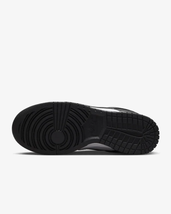 Zapatillas Nike Dunk Low Blancas con Negro en vista vertical