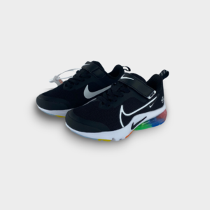 Zapatillas Nike Air Presto Negro con blanco en vista vertical